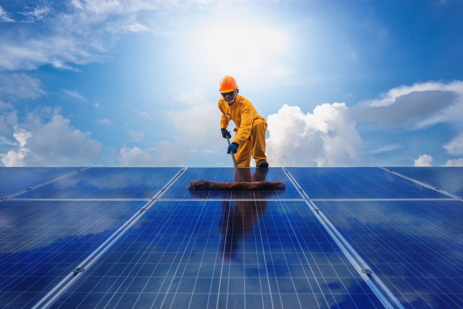 Professional solar panel cleaning for residential & Commercial in los angeles