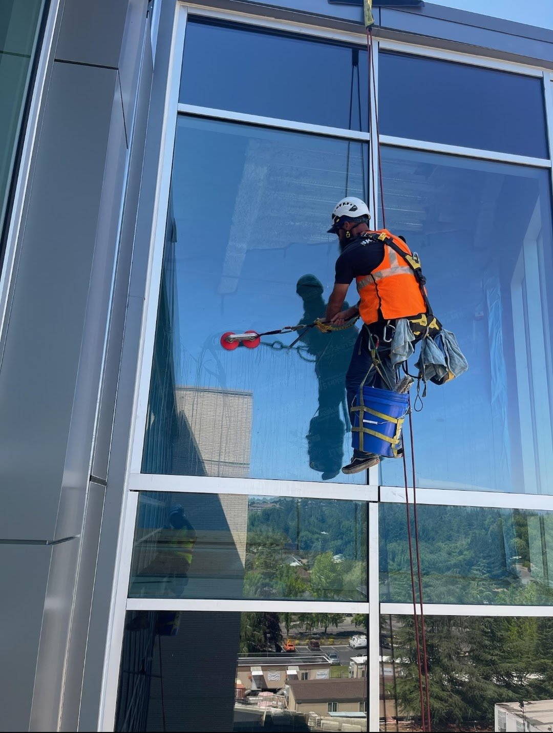 Hard Water Window Stain Removal in Long Beach | Skyworks Unlimited