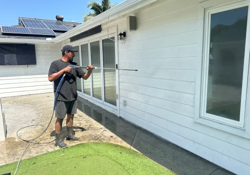 Exterior House Cleaning